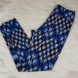 LulaRoe Blue Leggings
